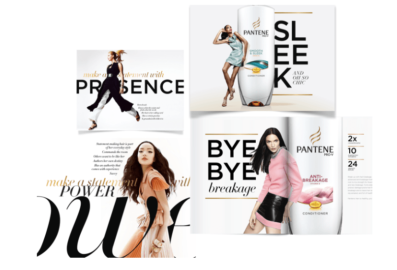 Pantene Rebrand Role: Strategy & Verbal Identity